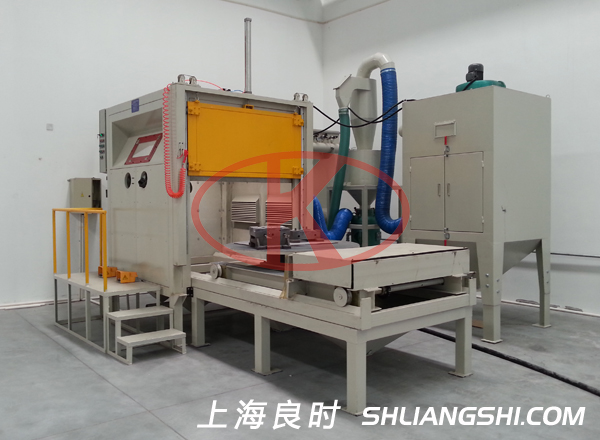 台车自动转盘式模具喷丸机/喷砂机